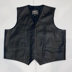 Vintage First Genuine Leather Vest‎